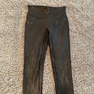 Spanx faux leather legging